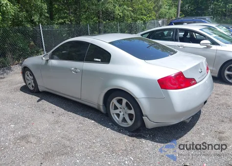 2006 Infiniti G35 z USA, uszkodzony, nr VIN JNKCV54E56M720184